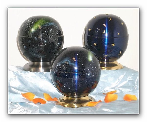 Kupfer-Urnen (Kugeln)